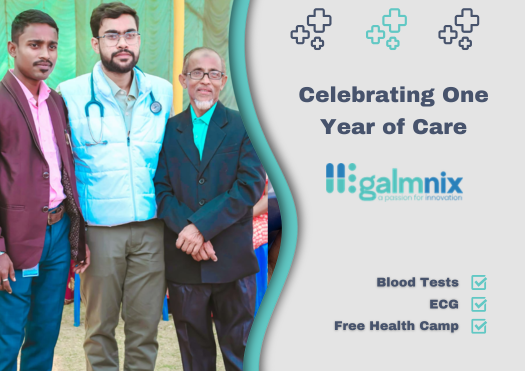 Celebrating One Year of Care: Free Health Camp with Blood Tests & ECG Services