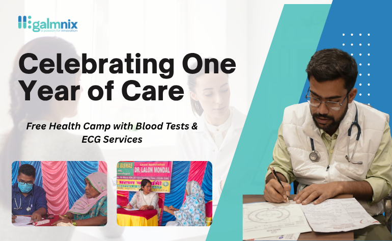 Celebrating One Year of Care: Free Health Camp with Blood Tests & ECG Services